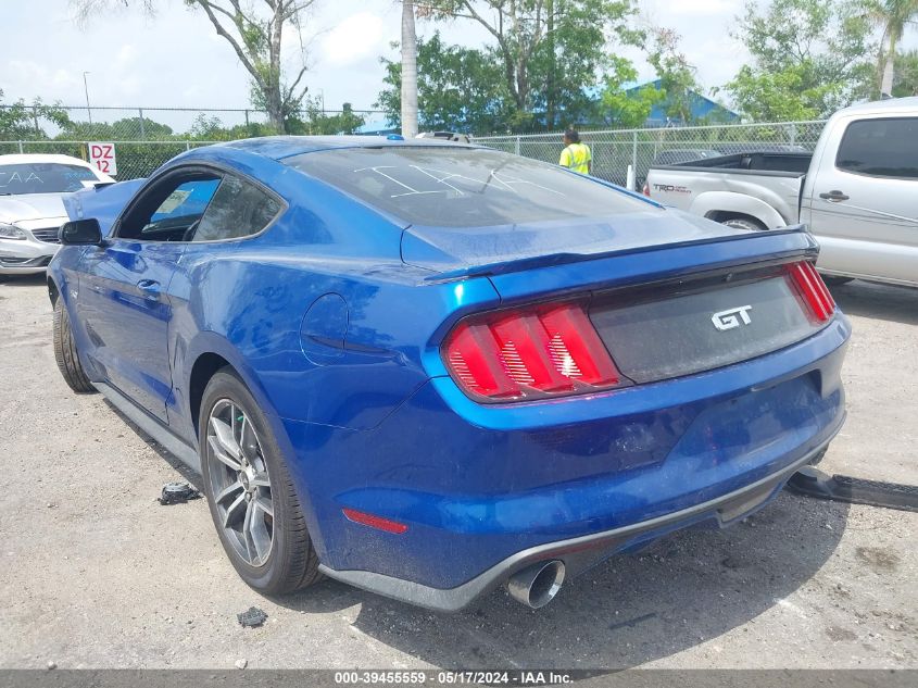 2017 Ford Mustang Gt Premium VIN: 1FA6P8CF5H5312114 Lot: 39455559