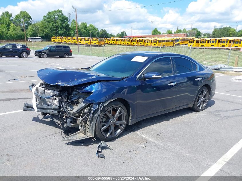 2014 Nissan Maxima 3.5 Sv VIN: 1N4AA5AP7EC499157 Lot: 39455565