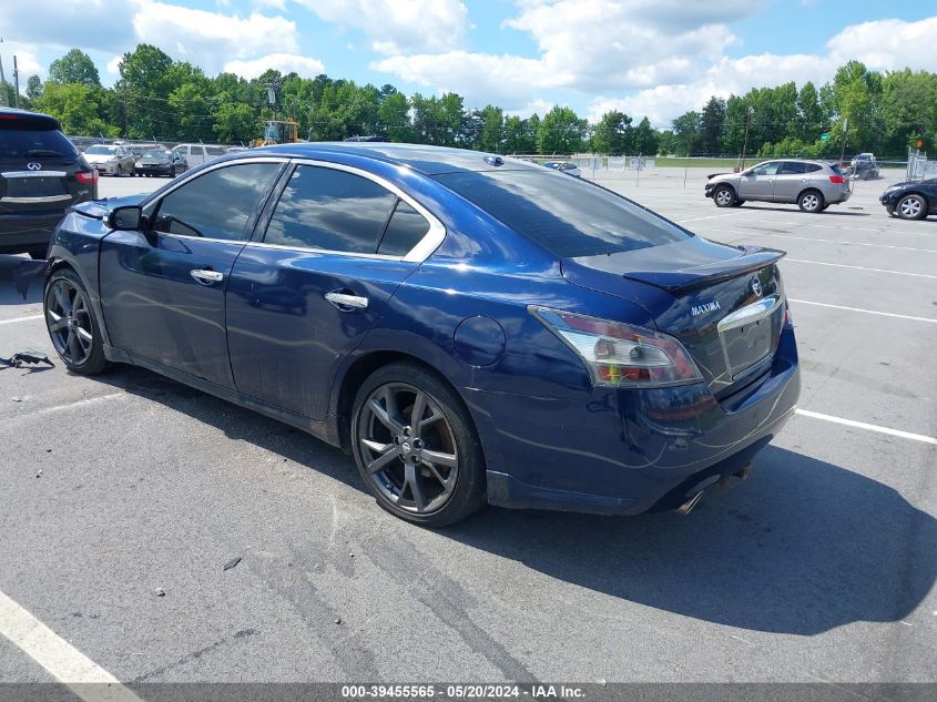 2014 Nissan Maxima 3.5 Sv VIN: 1N4AA5AP7EC499157 Lot: 39455565