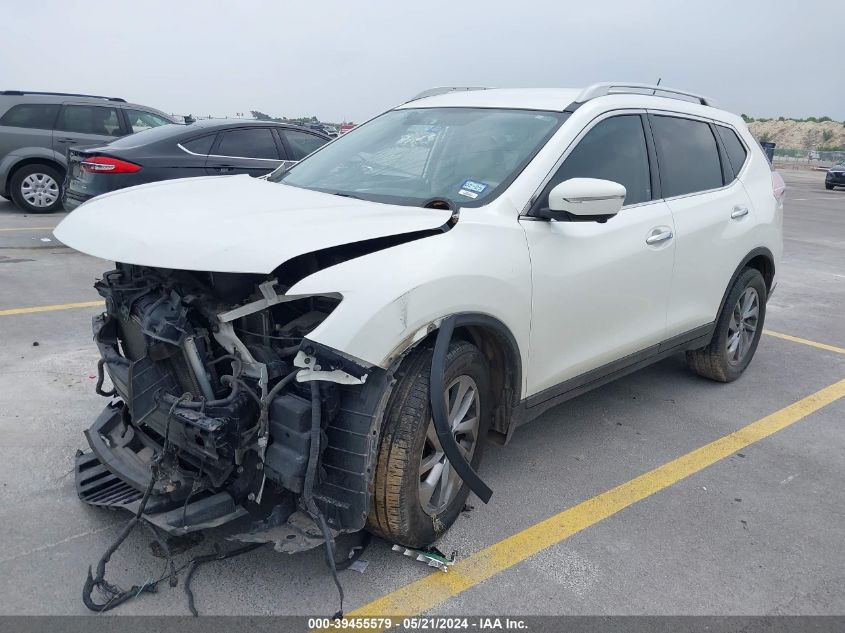 2015 Nissan Rogue Sl VIN: 5N1AT2MT8FC824231 Lot: 39455579