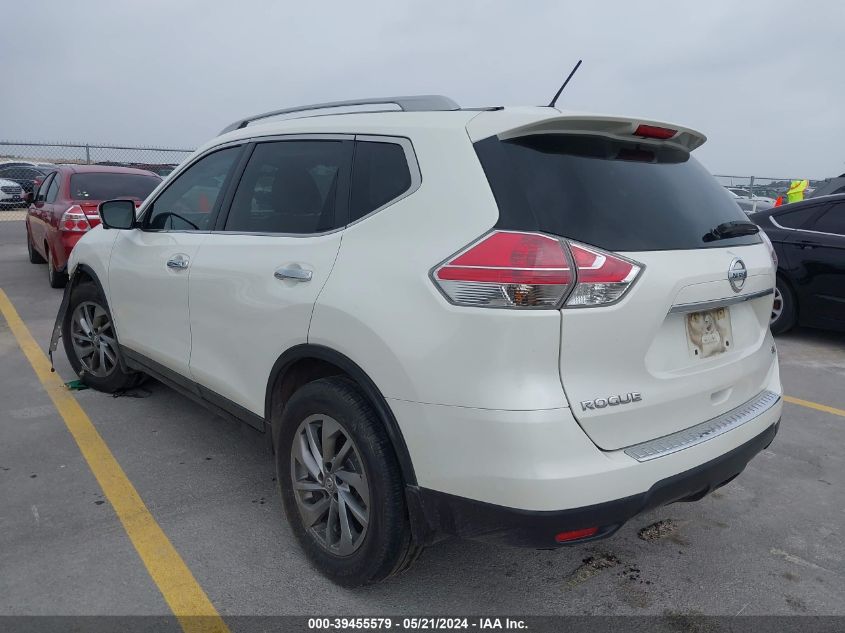 2015 Nissan Rogue Sl VIN: 5N1AT2MT8FC824231 Lot: 39455579