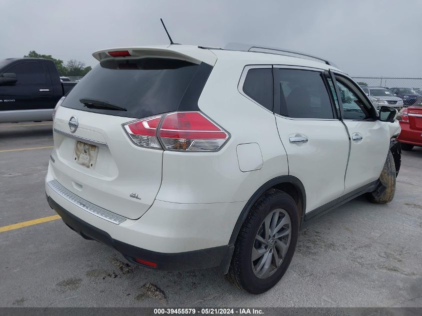 2015 Nissan Rogue Sl VIN: 5N1AT2MT8FC824231 Lot: 39455579