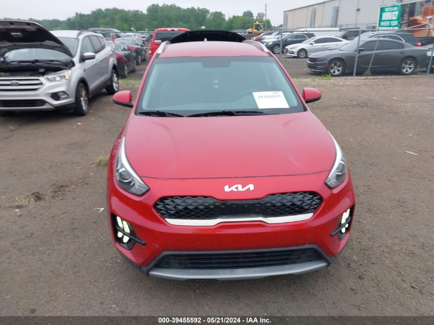 2022 Kia Niro Lx VIN: KNDCB3LC9N5512204 Lot: 39455592