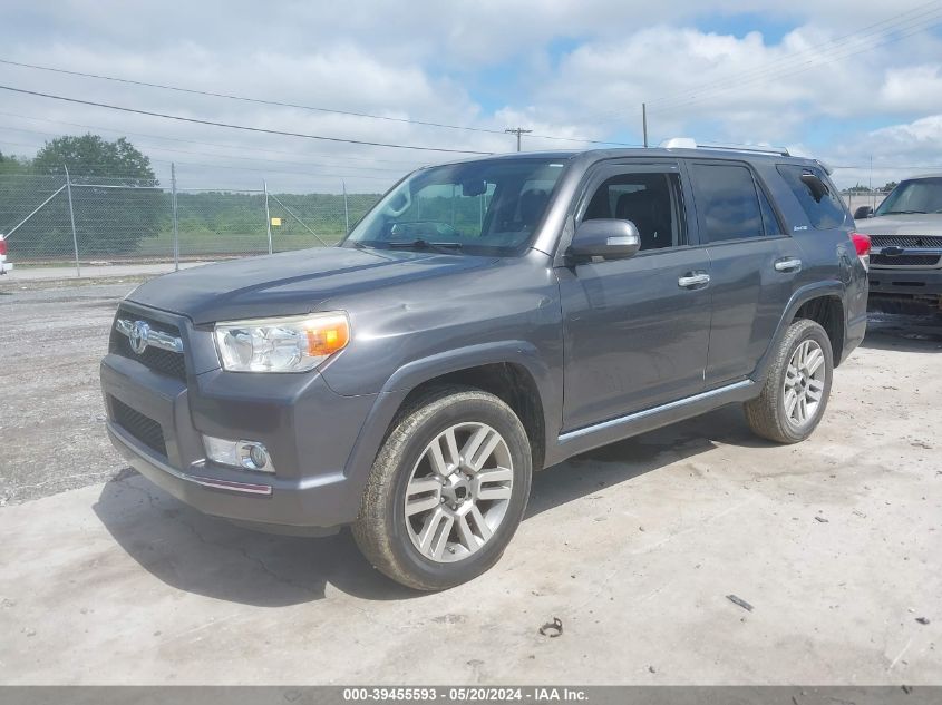 2012 Toyota 4Runner Limited VIN: JTEBU5JR5C5092796 Lot: 39455593