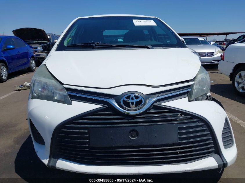 2015 Toyota Yaris L VIN: VNKKTUD35FA037843 Lot: 39455603