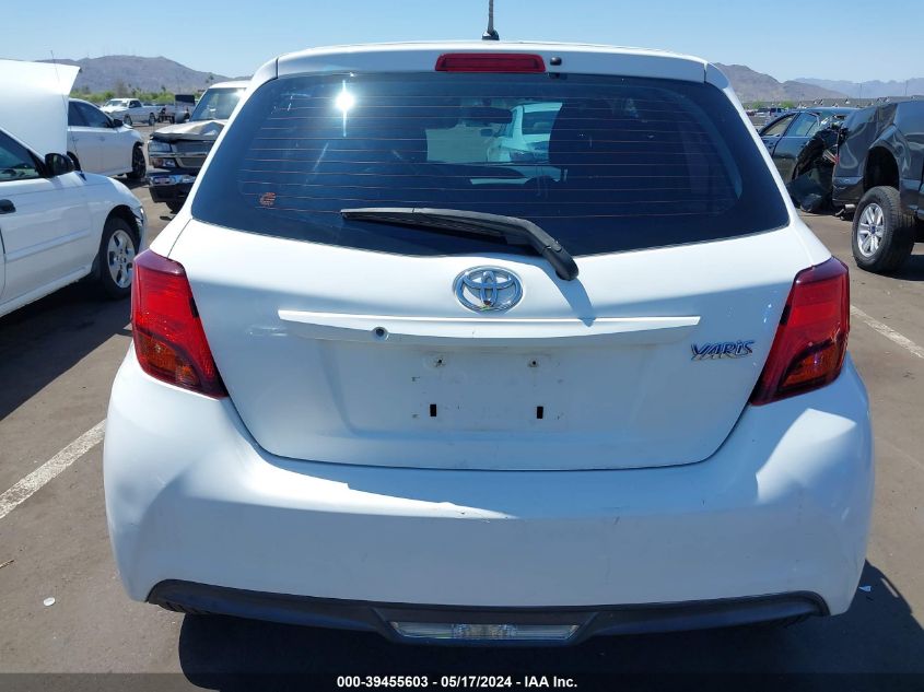 2015 Toyota Yaris L VIN: VNKKTUD35FA037843 Lot: 39455603