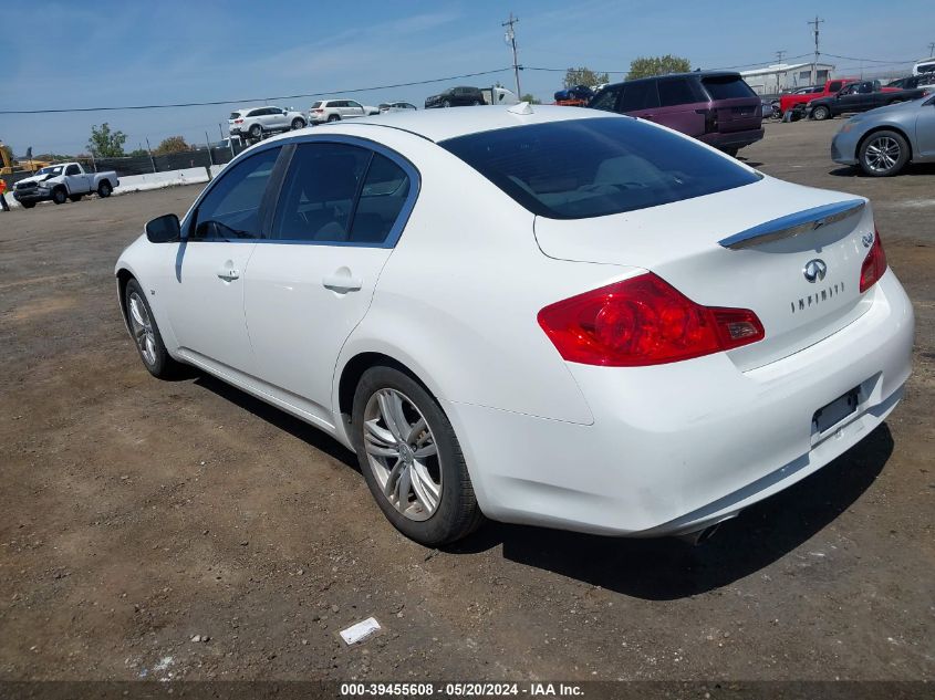 2015 Infiniti Q40 VIN: JN1CV6AP2FM501635 Lot: 39455608