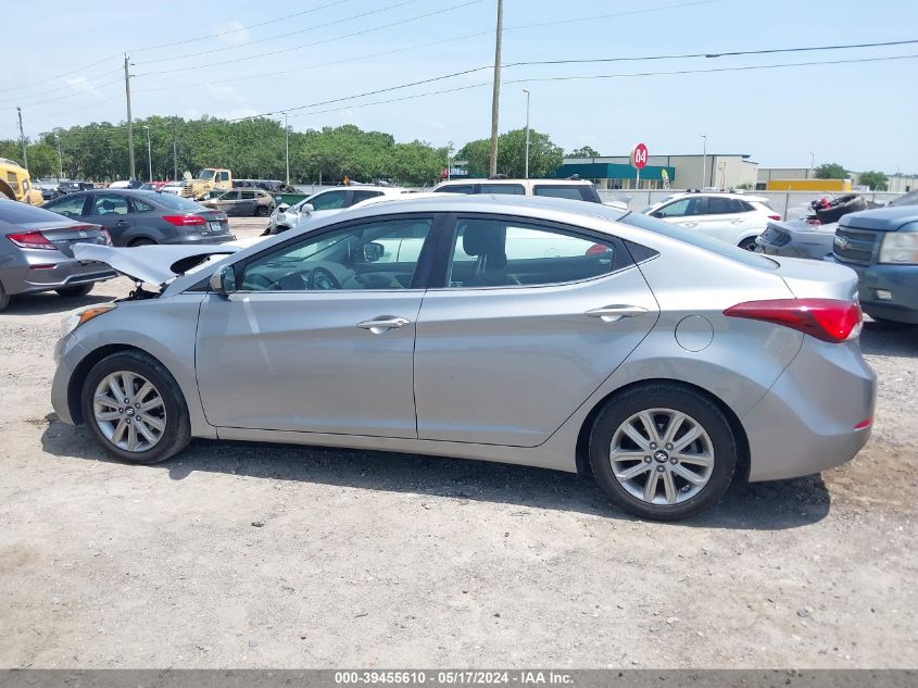 2015 Hyundai Elantra Se VIN: KMHDH4AE1FU457585 Lot: 39455610