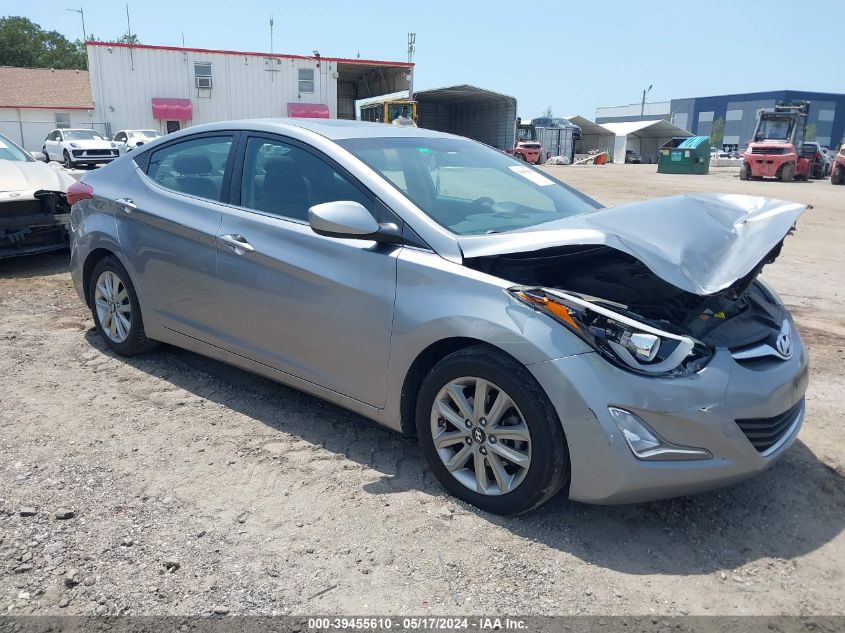 2015 Hyundai Elantra Se VIN: KMHDH4AE1FU457585 Lot: 39455610