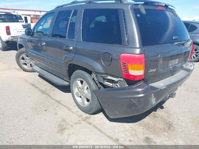 2004 Jeep Grand Cherokee Limited VIN: 1J4GW58N64C368580 Lot: 39455618