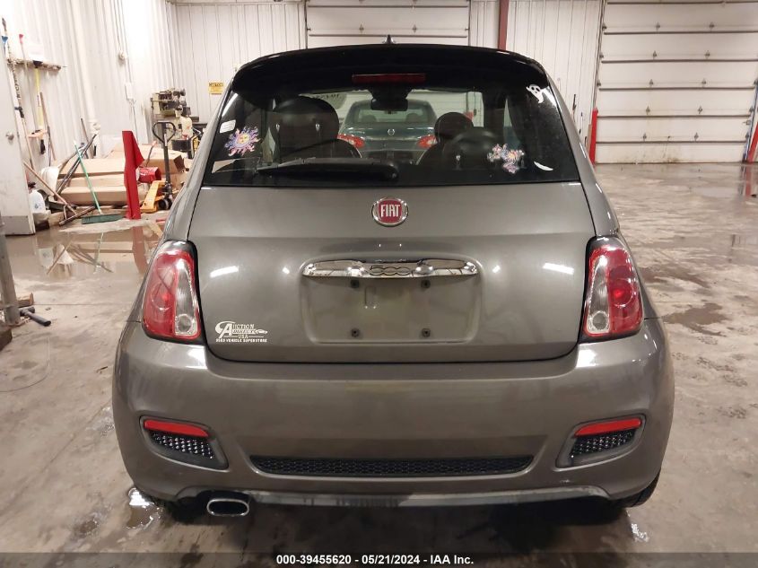 2013 Fiat 500 Sport Cattiva VIN: 3C3CFFBR7DT748641 Lot: 39455620