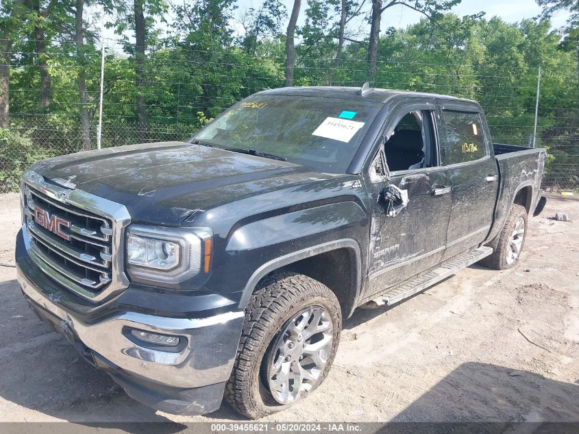 2018 GMC Sierra 1500 Slt VIN: 3GTU2NEC3JG242080 Lot: 39455621