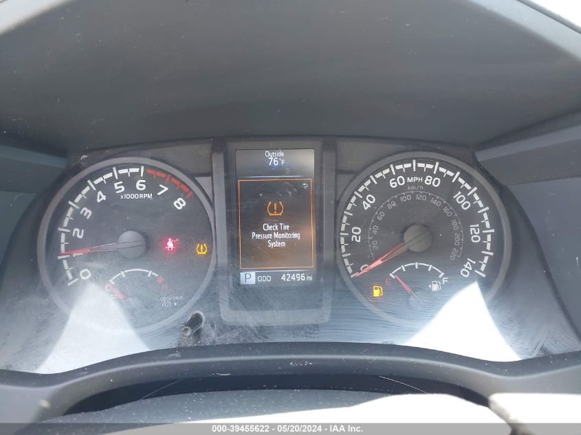 2022 Toyota Tacoma Sr V6 VIN: 3TMCZ5AN9NM530904 Lot: 39455622