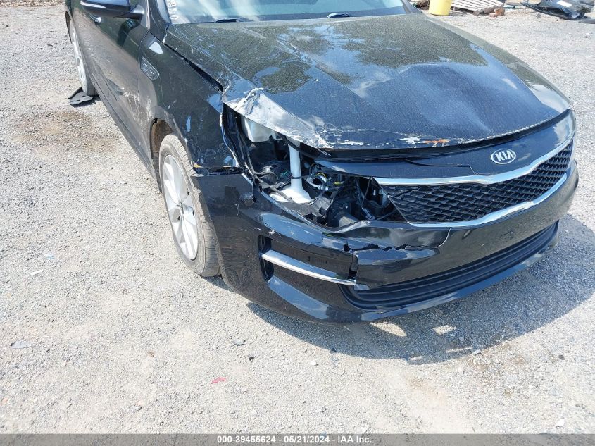 2018 Kia Optima Lx VIN: 5XXGT4L35JG266259 Lot: 39455624