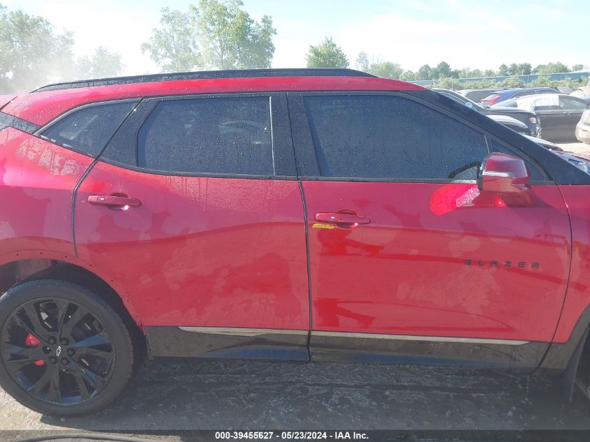 2021 Chevrolet Blazer Awd Rs VIN: 3GNKBKRS2MS516286 Lot: 39455627