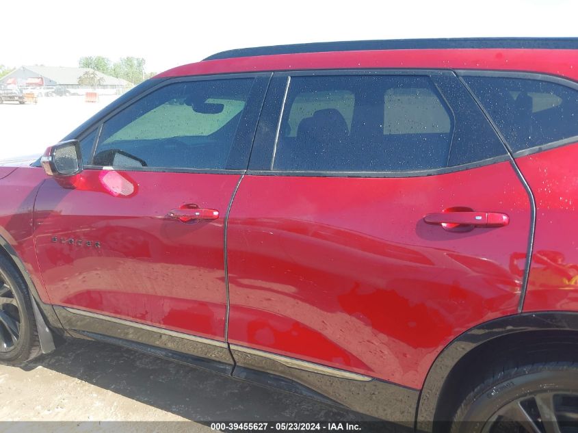 2021 Chevrolet Blazer Awd Rs VIN: 3GNKBKRS2MS516286 Lot: 39455627