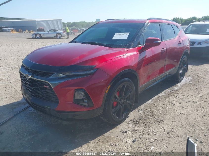 2021 Chevrolet Blazer Awd Rs VIN: 3GNKBKRS2MS516286 Lot: 39455627