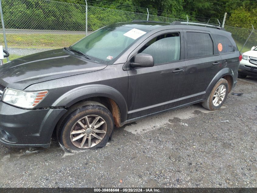 2017 Dodge Journey Sxt Awd VIN: 3C4PDDBG7HT618340 Lot: 39455644