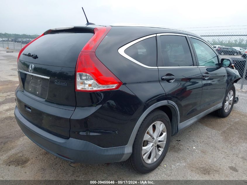 2013 Honda Cr-V Ex-L VIN: 2HKRM3H78DH521233 Lot: 39455646