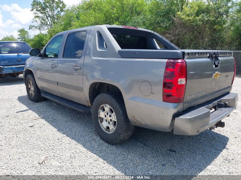 2008 Chevrolet Avalanche 1500 Lt VIN: 3GNFK12368G186580 Lot: 39455651