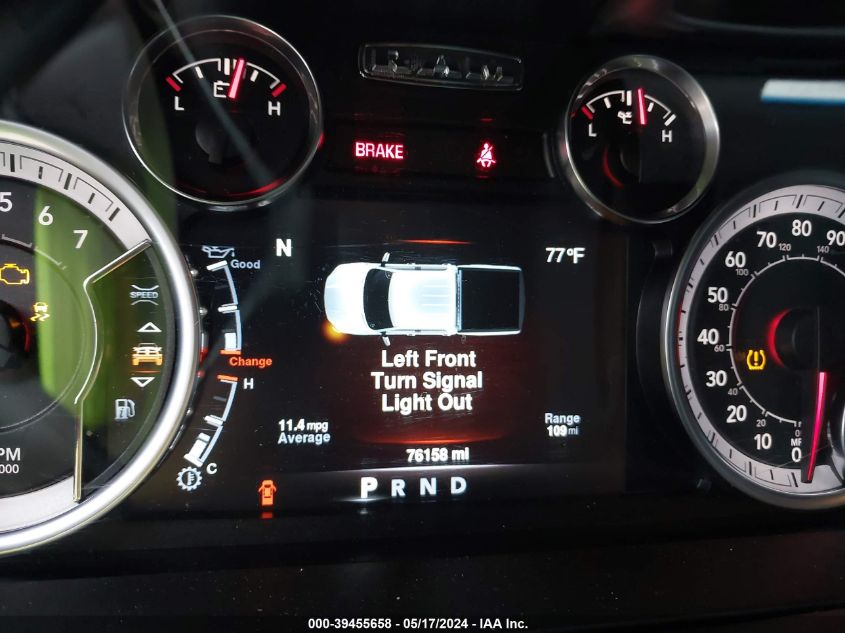 2019 Ram 1500 Classic Tradesman 4X2 5'7 Box VIN: 1C6RR6KTXKS689356 Lot: 39455658