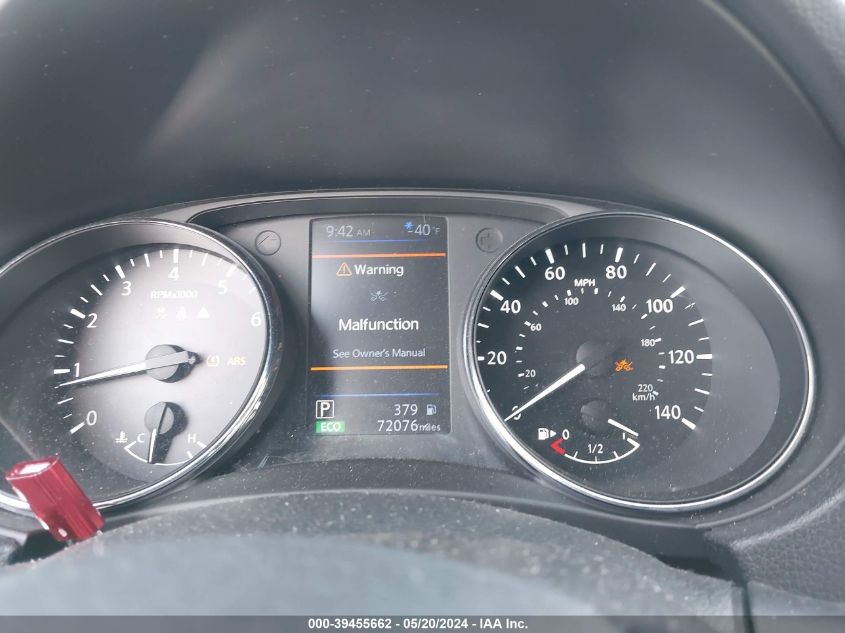 2018 Nissan Rogue Sl VIN: 5N1AT2MT0JC740431 Lot: 39455662