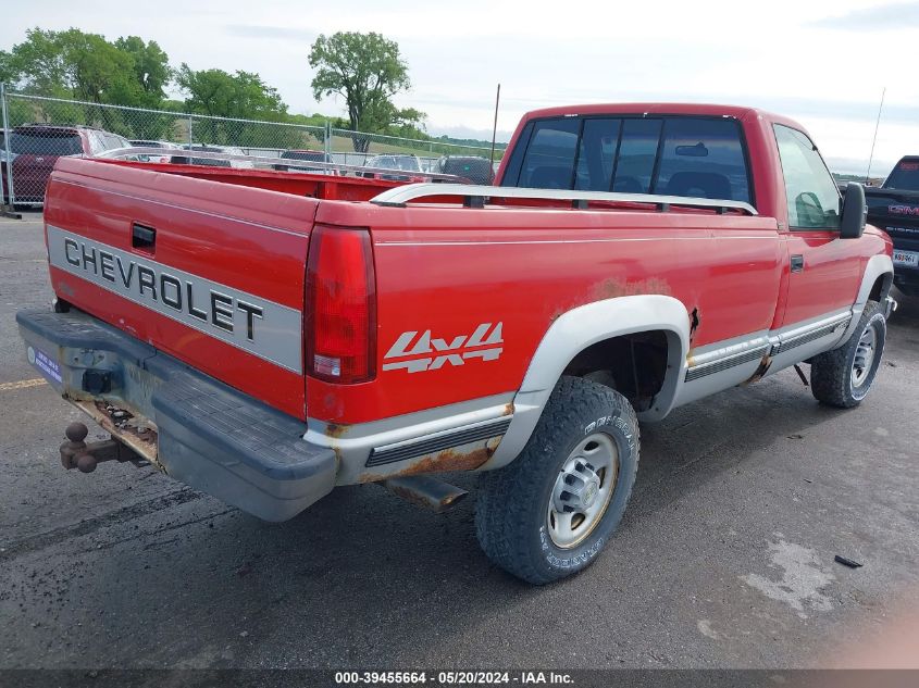 1993 Chevrolet Gmt-400 K2500 VIN: 1GCGK24F0PE199437 Lot: 39455664