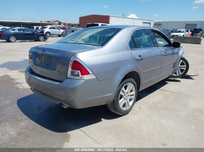 2007 Ford Fusion Sel VIN: 3FAHP08177R124889 Lot: 39455665