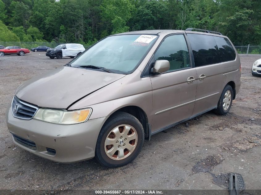 2003 Honda Odyssey Ex-L VIN: 5FNRL18963B152894 Lot: 39455667