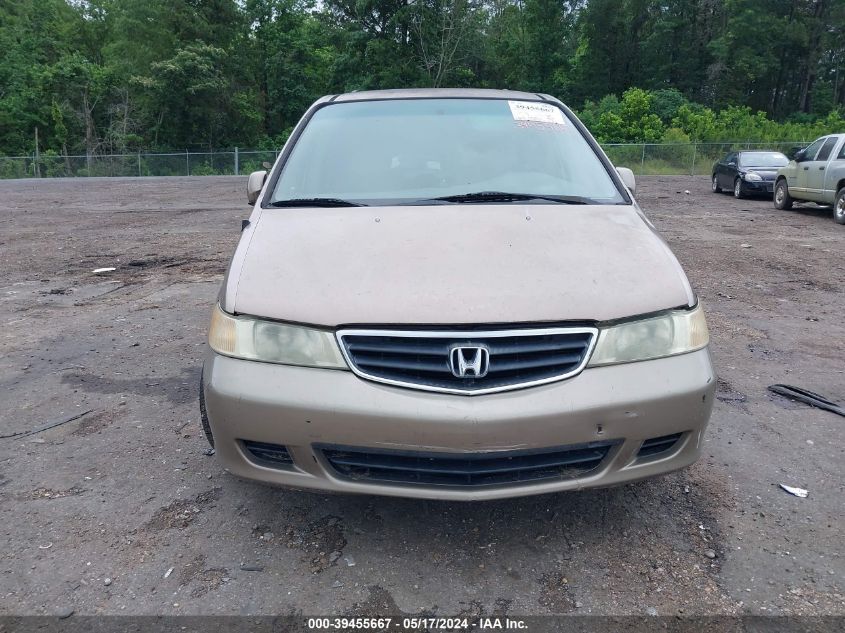 2003 Honda Odyssey Ex-L VIN: 5FNRL18963B152894 Lot: 39455667