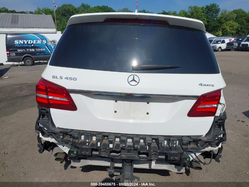 2019 Mercedes-Benz Gls 450 4Matic VIN: 4JGDF6EE9KB238388 Lot: 39455675