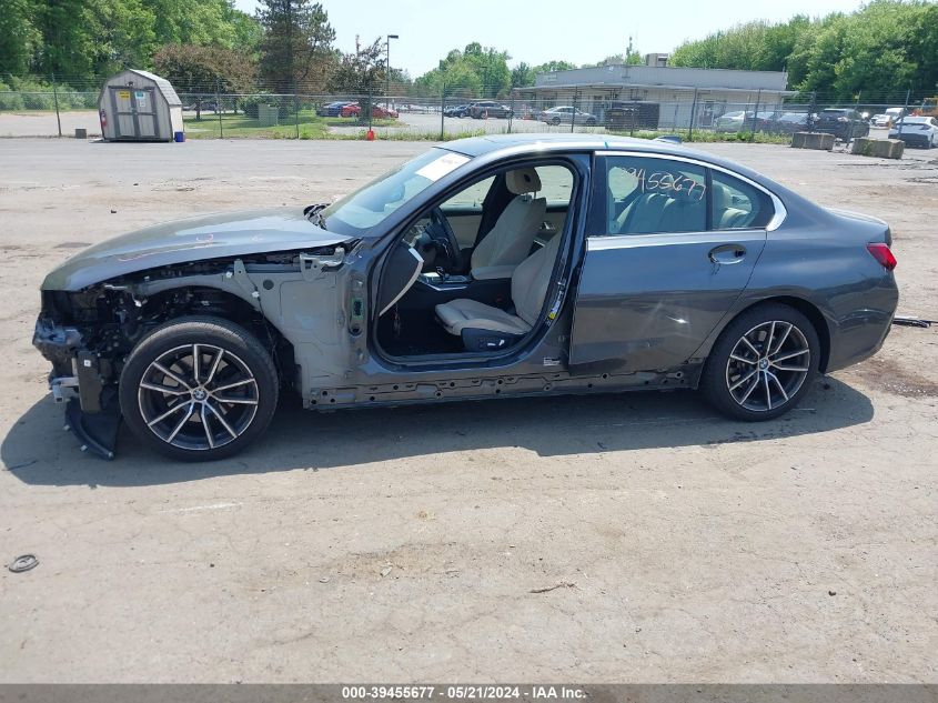 2022 BMW 330I xDrive VIN: 3MW5R7J06N8C57757 Lot: 39455677