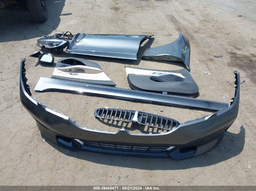 2022 BMW 330I xDrive VIN: 3MW5R7J06N8C57757 Lot: 39455677