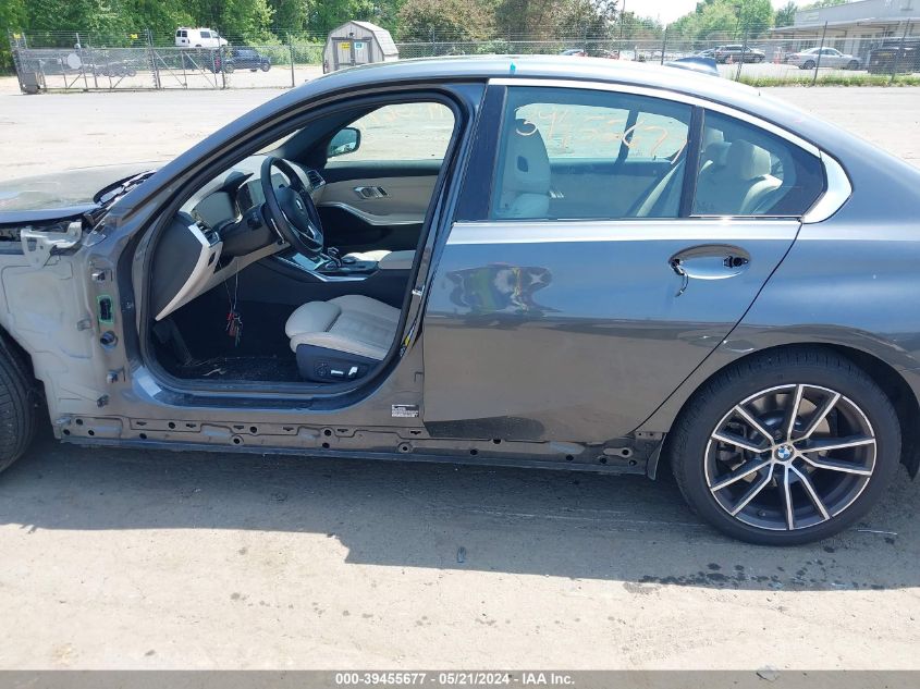 2022 BMW 330I xDrive VIN: 3MW5R7J06N8C57757 Lot: 39455677