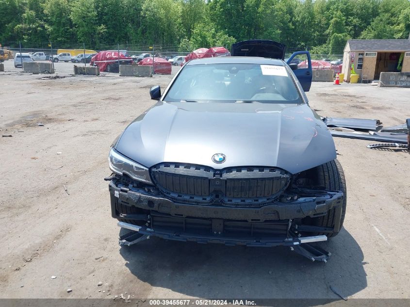2022 BMW 330I xDrive VIN: 3MW5R7J06N8C57757 Lot: 39455677