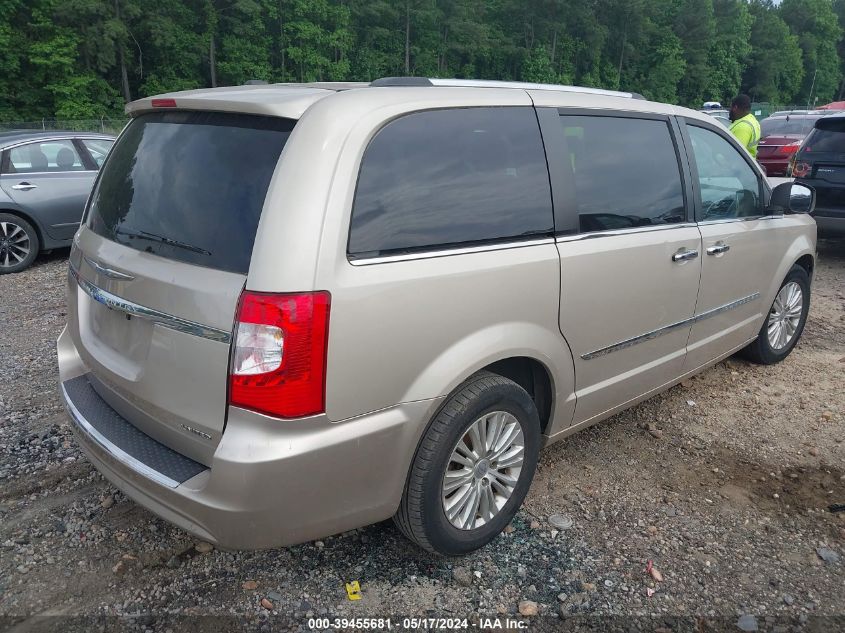 2013 Chrysler Town & Country Limited VIN: 2C4RC1GG6DR515510 Lot: 39455681