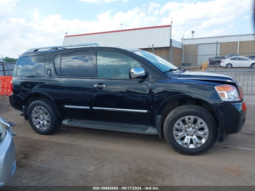 2015 Nissan Armada Platinum/Sl/Sv VIN: 5N1AA0NE2FN619504 Lot: 39455685