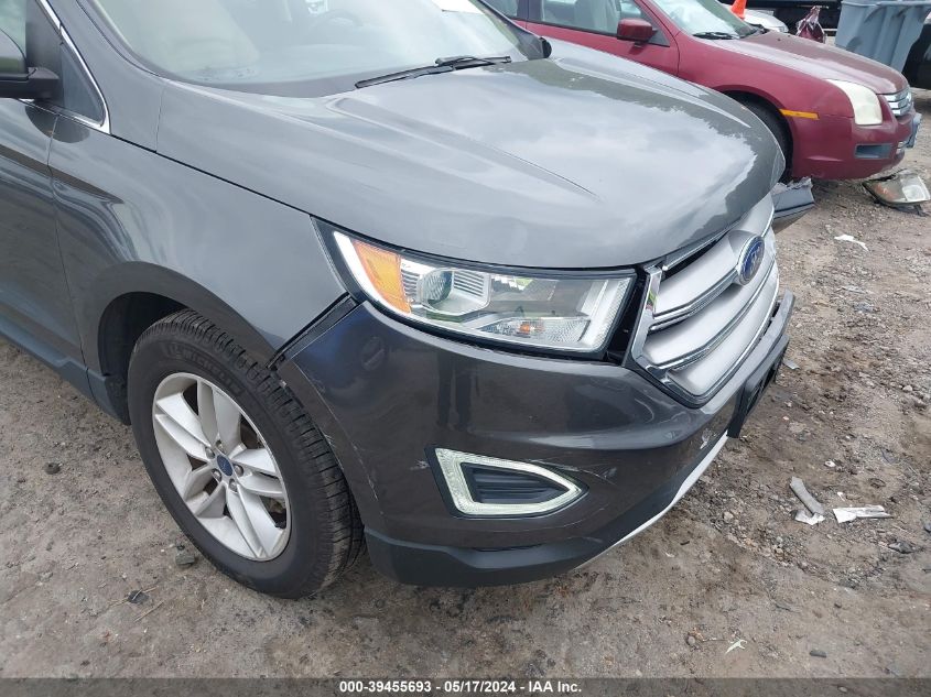 2015 Ford Edge Sel VIN: 2FMTK3J86FBB24872 Lot: 39455693