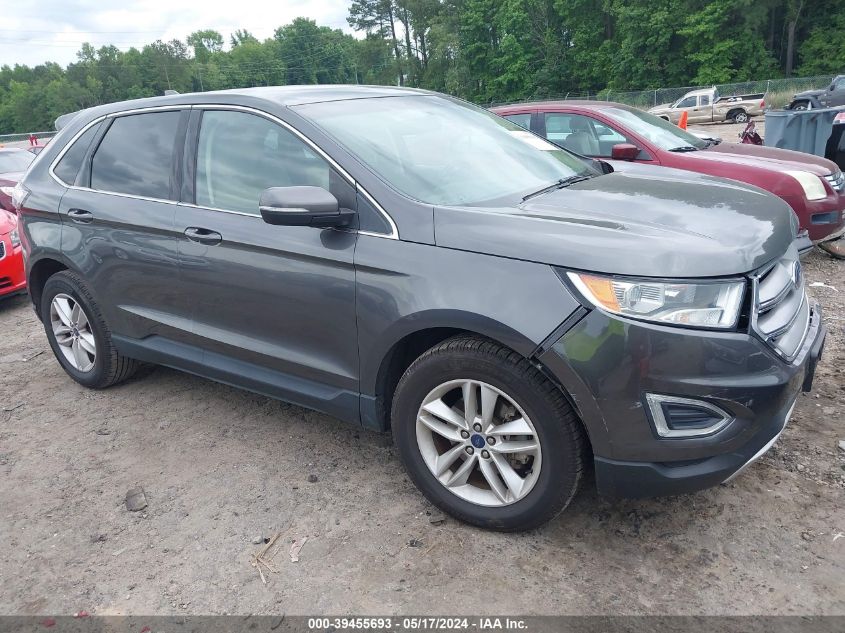 2015 Ford Edge Sel VIN: 2FMTK3J86FBB24872 Lot: 39455693