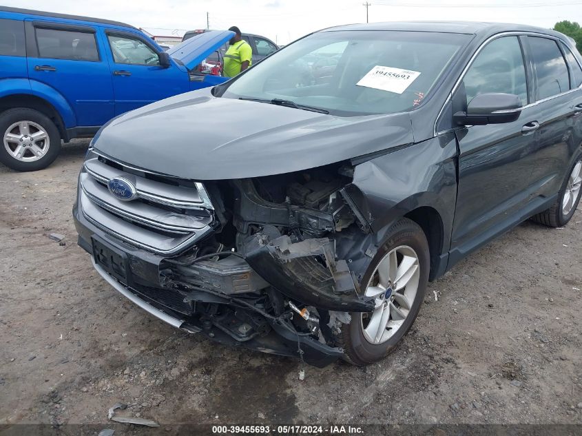 2015 Ford Edge Sel VIN: 2FMTK3J86FBB24872 Lot: 39455693