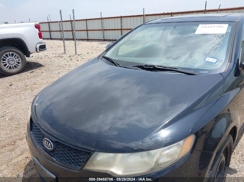 2011 Kia Forte Koup Sx VIN: KNAFW6A31B5351393 Lot: 39455706