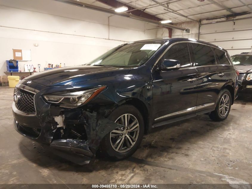 2020 Infiniti Qx60 Pure VIN: 5N1DL0MN4LC516679 Lot: 39455710