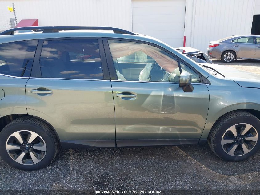 2017 Subaru Forester 2.5I Limited VIN: JF2SJAJC4HH406799 Lot: 39455716