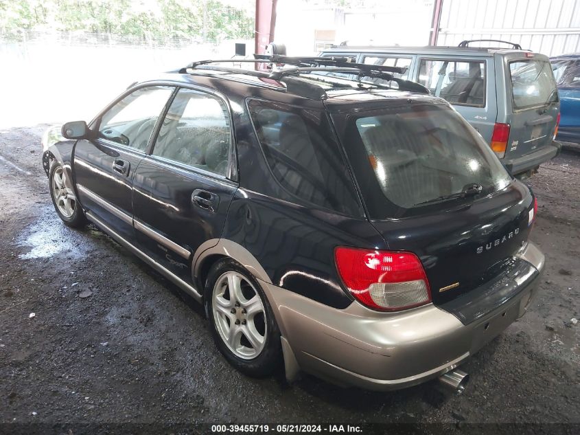 2002 Subaru Impreza Outback Sport VIN: JF1GG68552G818174 Lot: 39455719