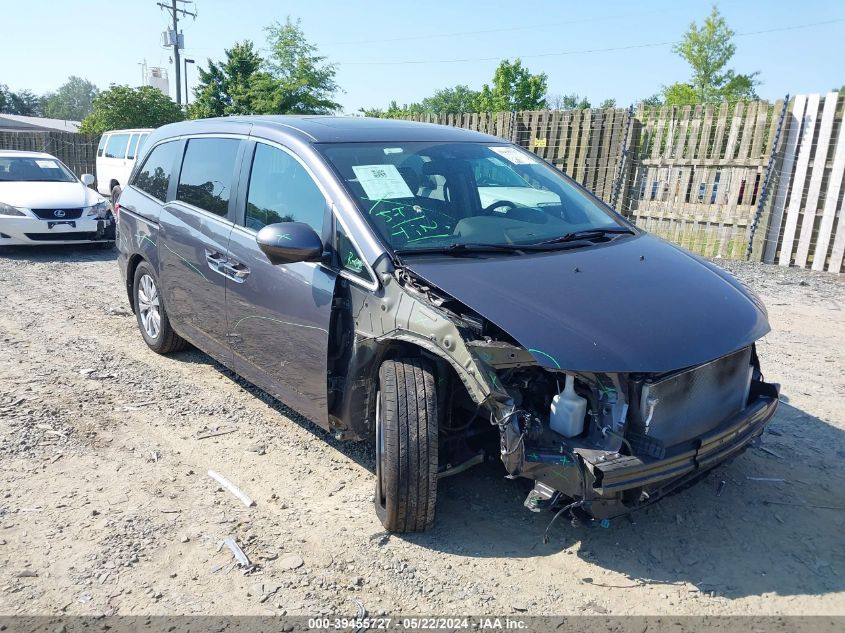 2015 Honda Odyssey Ex-L VIN: 5FNRL5H64FB114341 Lot: 39455727