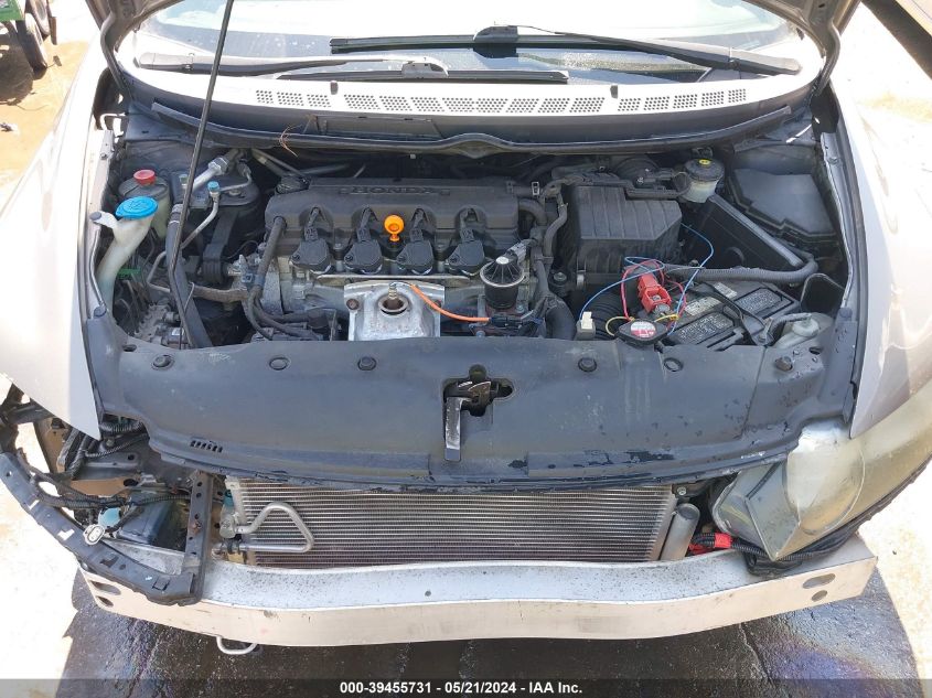 2010 Honda Civic Lx VIN: 2HGFA1F50AH572880 Lot: 39455731