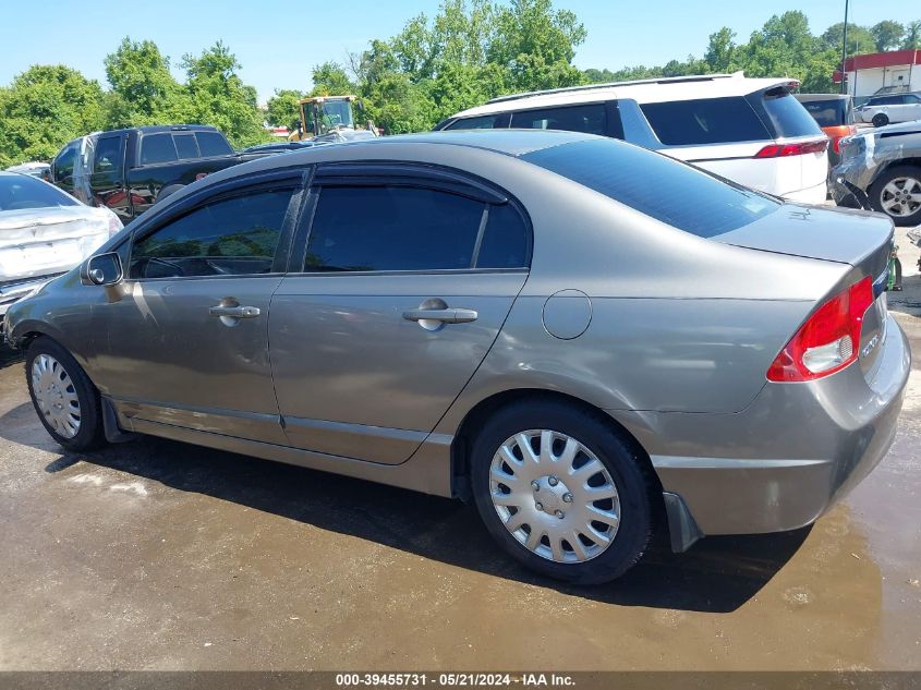 2010 Honda Civic Lx VIN: 2HGFA1F50AH572880 Lot: 39455731