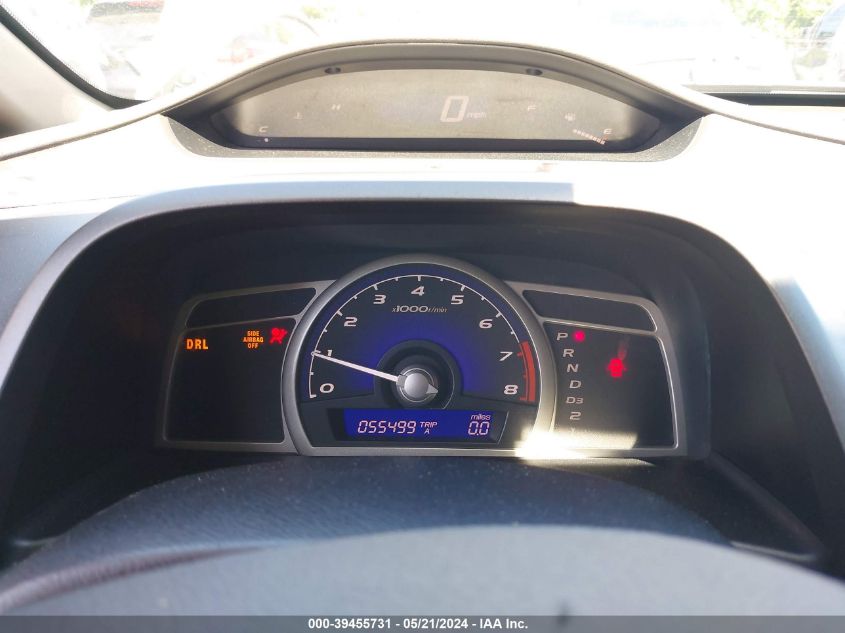 2010 Honda Civic Lx VIN: 2HGFA1F50AH572880 Lot: 39455731