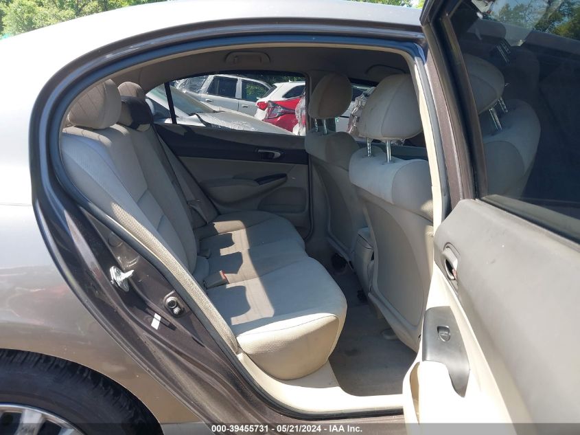 2010 Honda Civic Lx VIN: 2HGFA1F50AH572880 Lot: 39455731