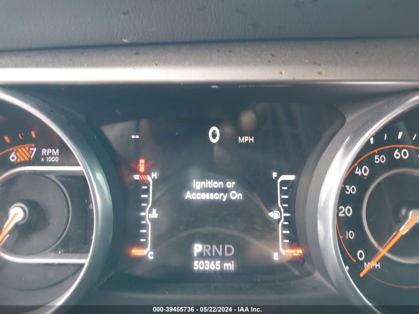 2018 Jeep Wrangler Unlimited Sahara 4X4 VIN: 1C4HJXEN7JW327782 Lot: 39455736